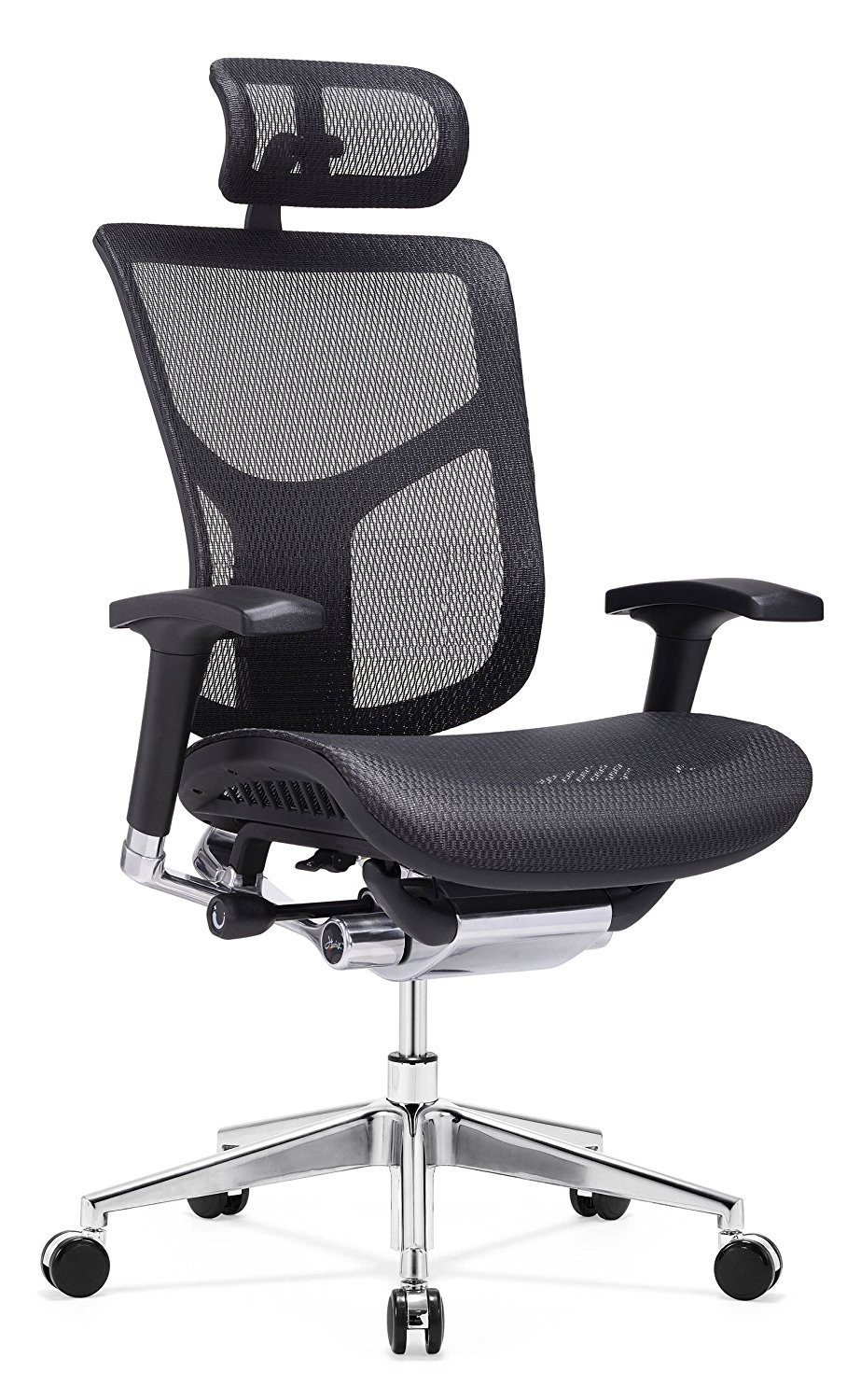 Symple Stuff GM Seating Dreem XL Luxury Ergonomic Mesh Executive Chair With Headrest with Seat Slide Reviews Wayfair
